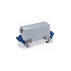 Capot 24B, Aluminium moulé sous pression, IP65, Sortie horizontale, PG21